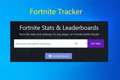 foprtnite tracker|More.